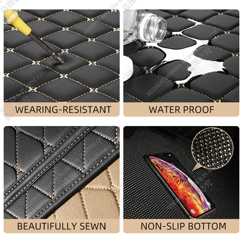 Car Trunk Mat For Dongfeng Forthing T5 EVO 2021 2022 2023 Car Floor Mat Cover Carpet Pad Accessories Auto Interior Decoration