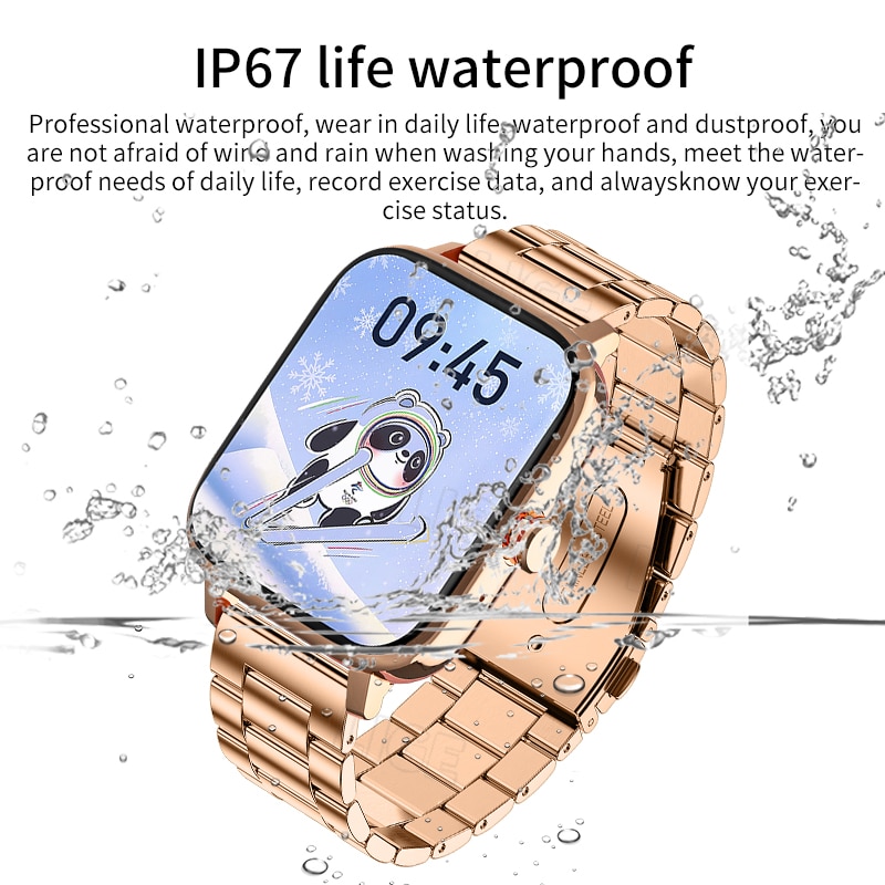 LIGE 2025 Men Smart Watch new Women Custom Dial Smartwatch For Men Android IOS Waterproof Bluetooth Watches Full Touch Bracelet Clock Man