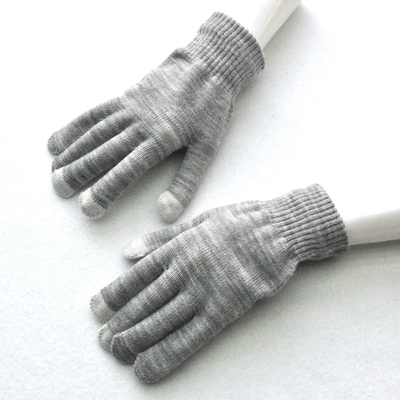 Men Women 2025 Winter Thicken Warm Gloves For Students Solid Color Knitted Touch Screen new Mittens Outdoor Cycling Skiing Gloves New