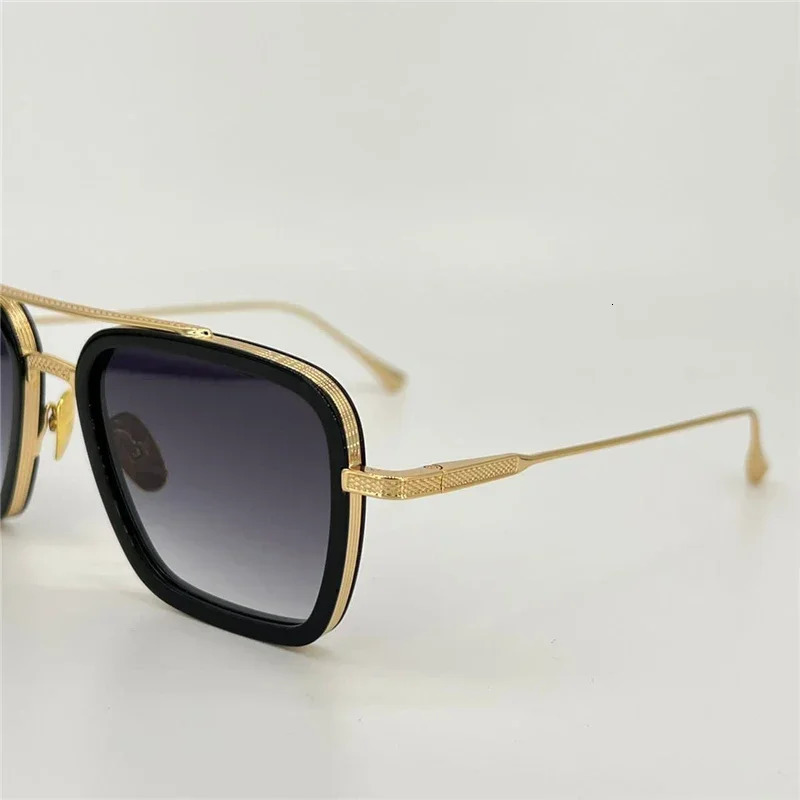 Mens Sunglasses Womens Style Flight 006 Anti UV Retro Board Square Full Frame Special n Glasses Random Box 241031