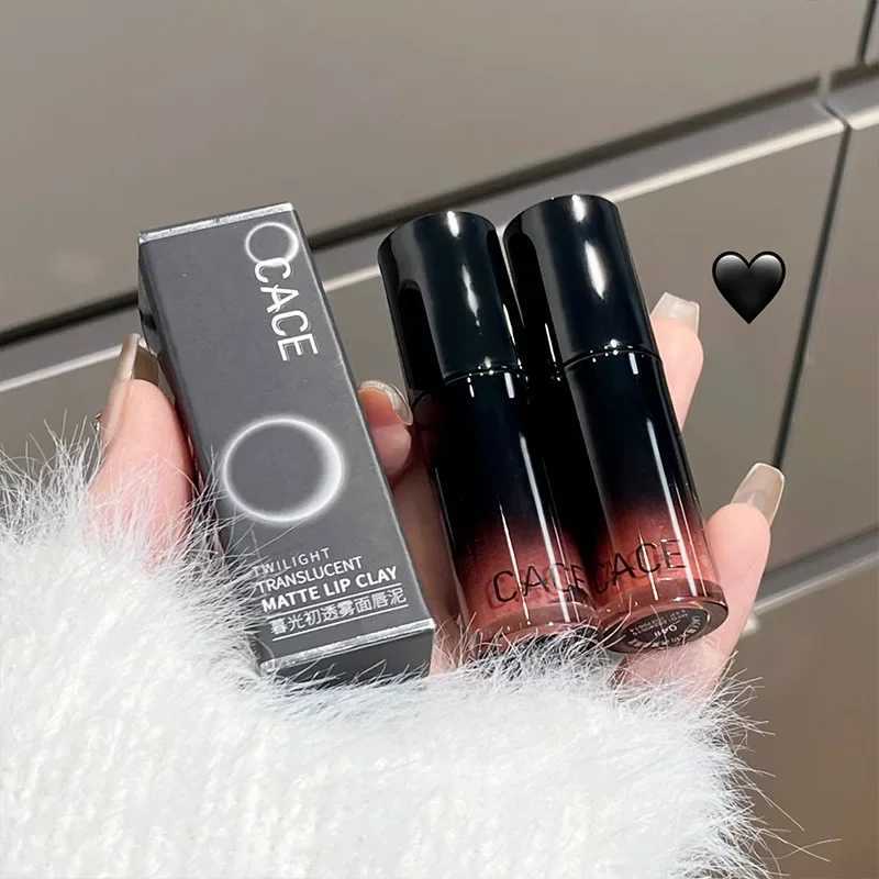 6 colors of matte lipstick natural and durable high pigment waterproof lipstick nude red lip matte lipstick W241101