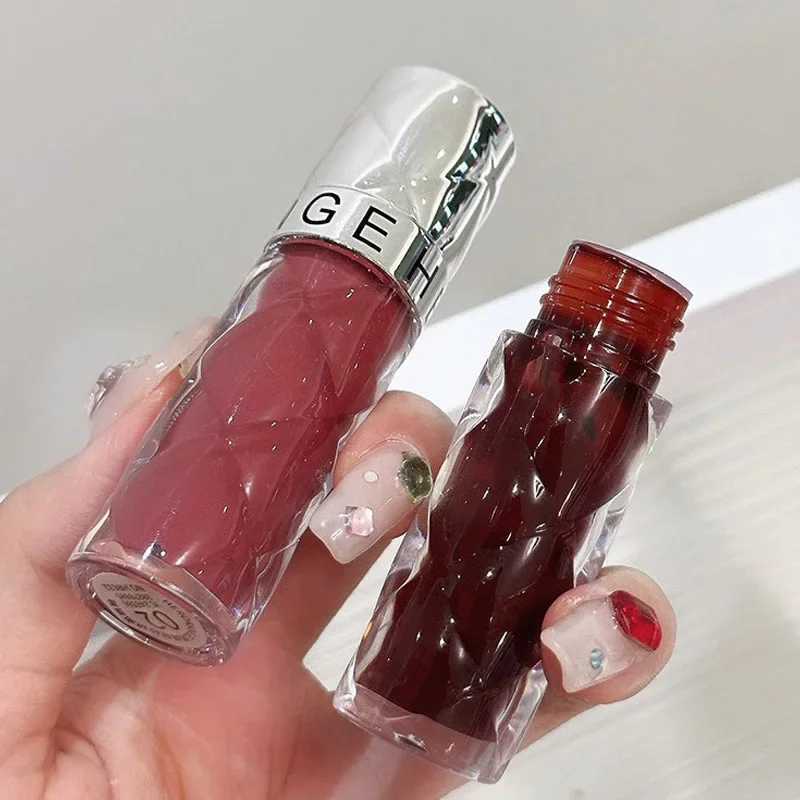 Herorange Nude Pink Mirror lipstick Jelly Transparent lipstick Moisturizing lipstick Glossy lipstick Coloring W241101
