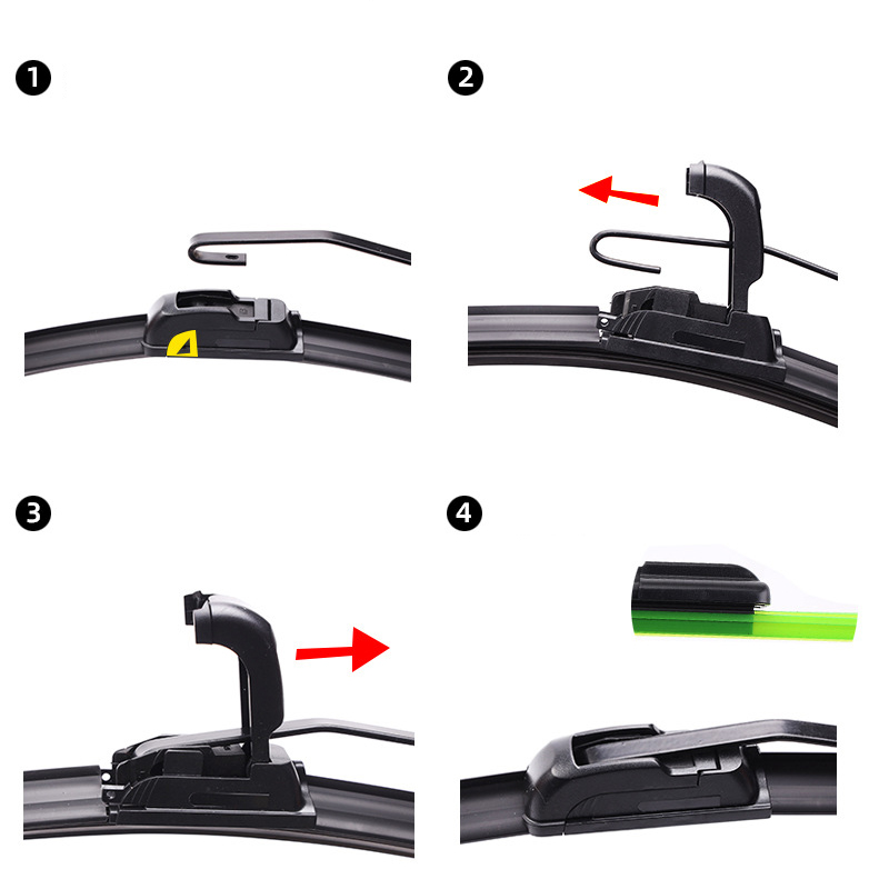 For Mazda CX-5 2025 CX5 KE 2012 2013 2014 2015 2016 new 2017 Front Wiper Blades Brushes Cutter Accessories U J Hook