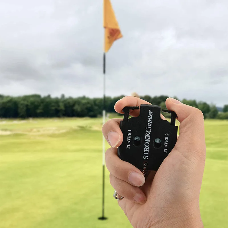 Mini Handy Golf Shot new Count Stroke Putt Score Counter Two Digits Scoring Keeper with Key Chain Golf Training 2025 Aid Golf Accessories