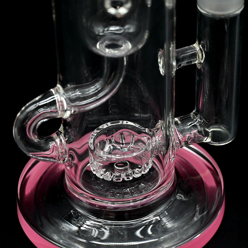 Glass Percolator Bong,Recycler glass Dab Rigs With Quartz banger,Color Percolator Glass pipes,Borosilicate Glass Water Pipes,Smoking Accessaries,Hippi