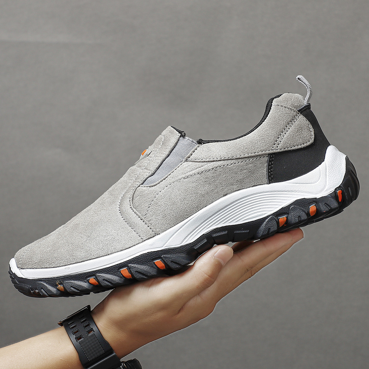 Comfortable Casual Shoes for Walking Sneakers Slip On Loafers Men Lightweight Moccasin Male Footwear 6898e