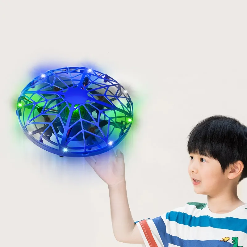 Magic Flying Ball Pro LED UFO Spinner Toy Hand Controlled 2025 new Boomerang Mini Drone Upgrade Flight Gyro Aircraft for Adults Kids Gift