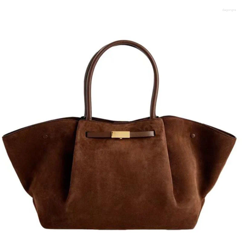 Totes Designer Brand Large Capacity For Women Fashion Commuter Female Handbag Brown Black Crossbody Wings Autumn Winter d09b 4