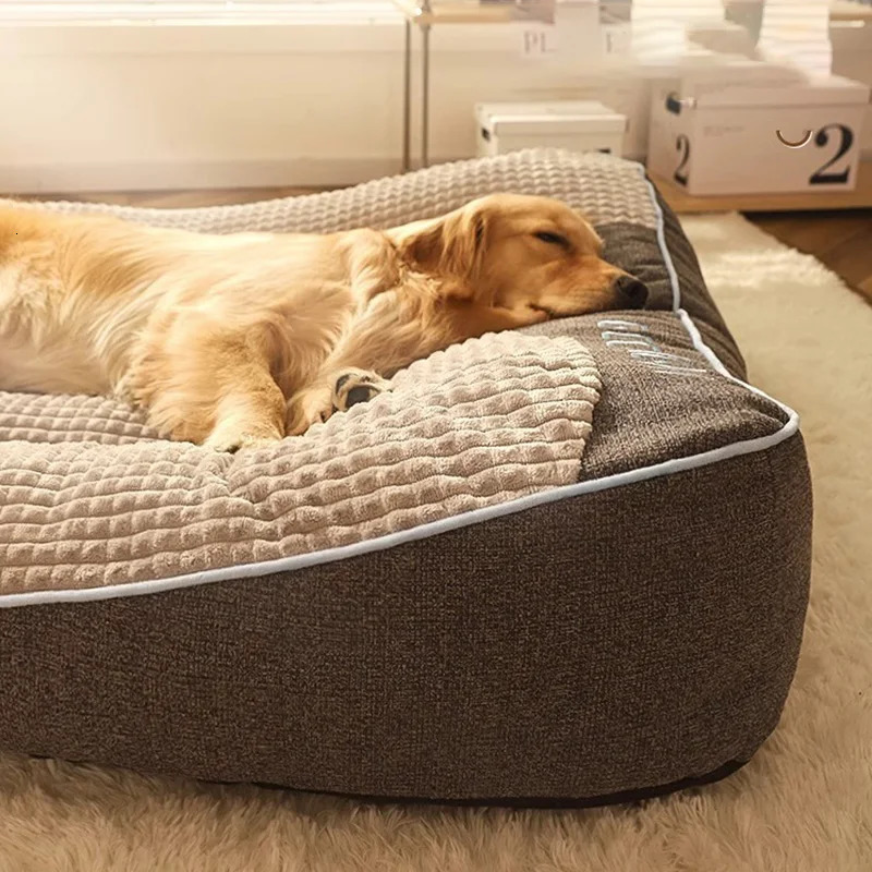 HOOPET Dogs Cats Bed Mat Large Dog Warm Pet Nest Kennel For Small Medium Puppy Kitten Plus Size Sleeping Mattress 240420