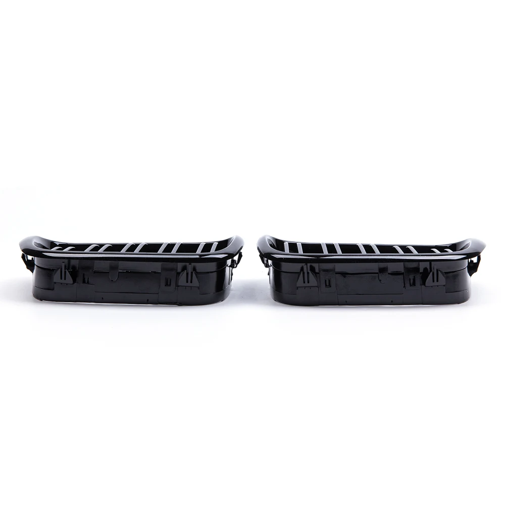 For BMW E39 5 Series 525 528 Gloss Black Grille Car Front Hood Grill Kidney Grilles Racing Grill 99-03 Accessories Dual Line