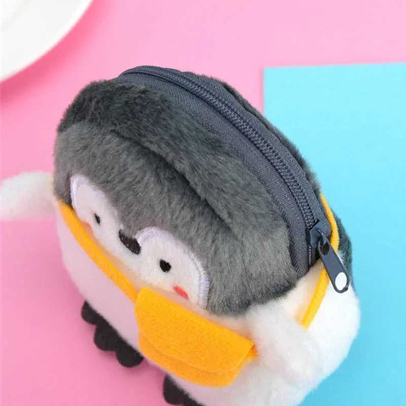 Shoulder Bag Little Penguin Kaii Penguin Plush Wallet Soft Penguin Plush Coin Purse Girls Lovers Valentines Gifts SmallXJ241111