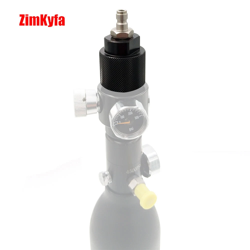 Adapter For G1/2-14 Threads HPA CO2 Regulator W/ 8mm Quick Disconnect Male Or Female Output