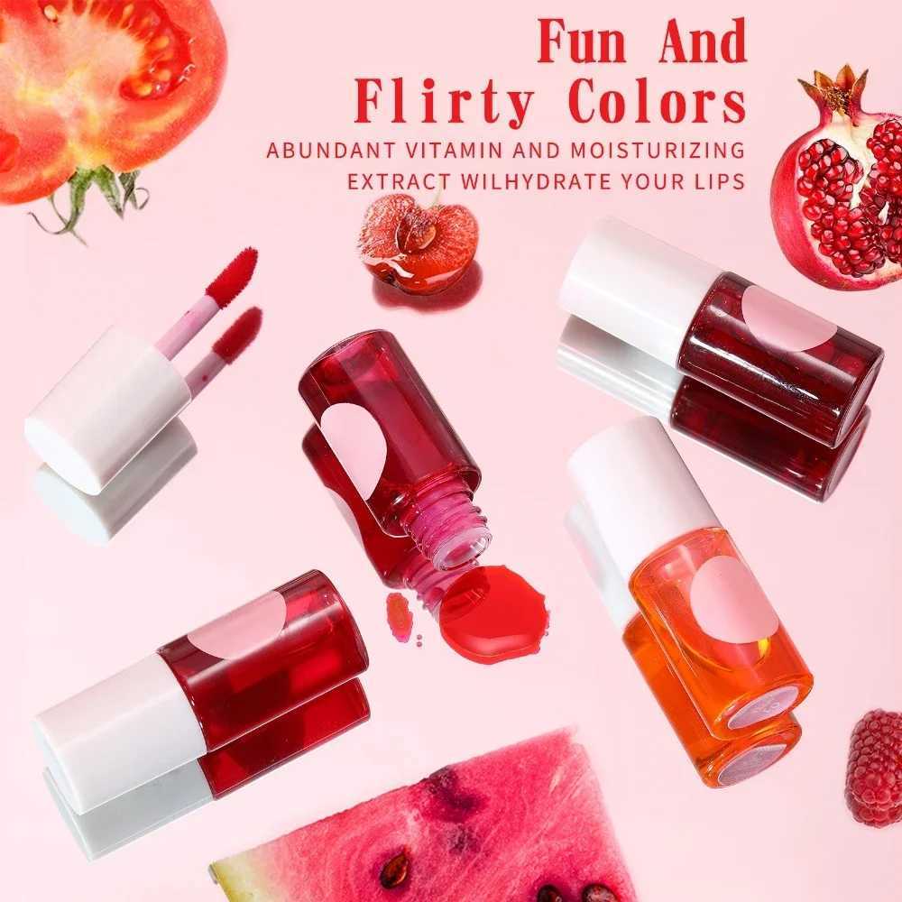 Lip color long-lasting water color cup-shaped anti lip color moisturizing lip makeup fruit pad series W241101