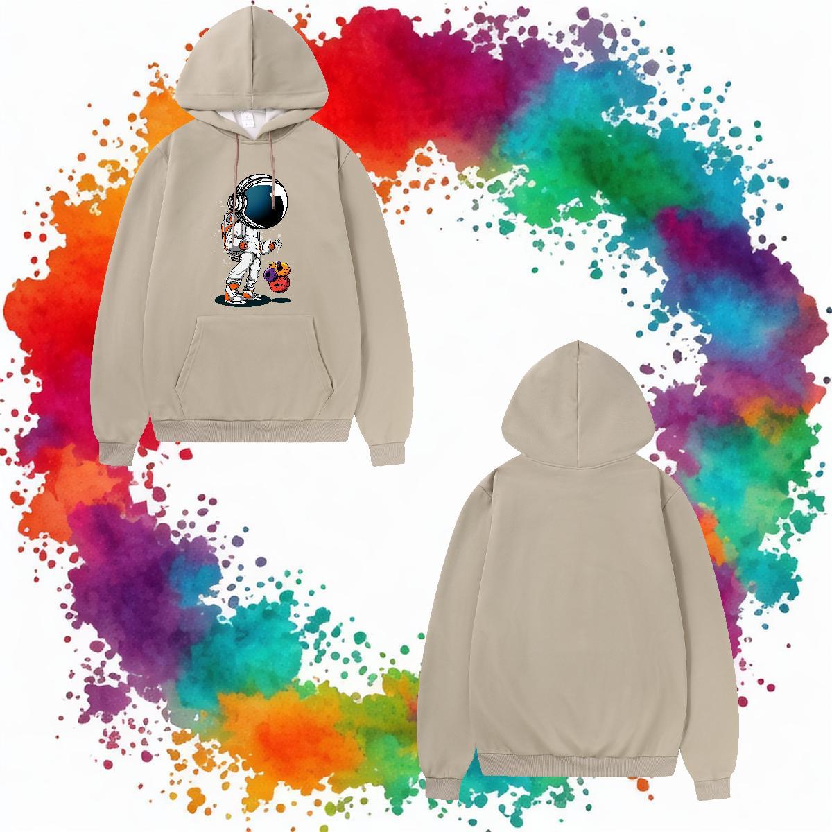 Fashion New Mens Hoodie Sweatshirt Hooded Collar Long Sleeves Wholesale Men Hoodie Cartoon Printing S-3XL Clothings Casual Daily Wear Tech Fleece