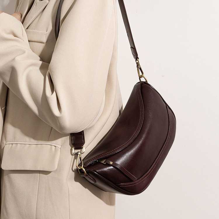 Shoulder Bags Women New Trendy Leather Handbag WoMens Bag Fashion Crossbody Bag Vegetable Single Shoulder Bag 241015