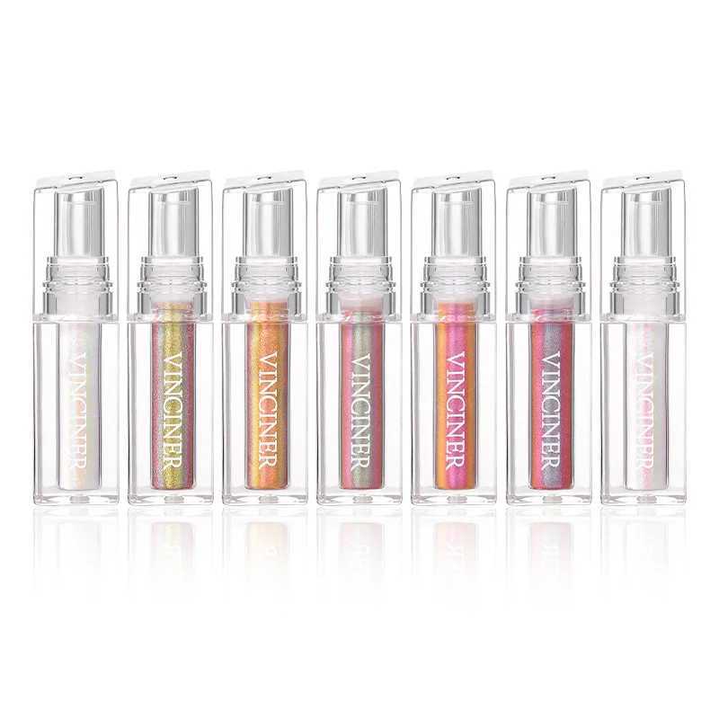 Chameleon Radiant Lip Gloss Diamond Gloss eye shadow Lasting Colorless Lip Liquid lipstick Makeup W241101