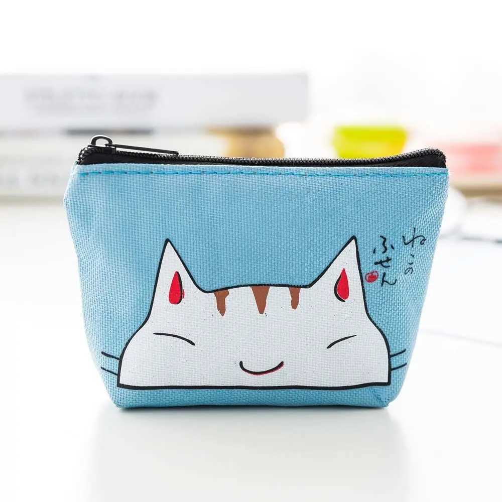 Classic For Girls Carto with Zipper Multifunctial Print Card Holders Korean Mey Bag Women Wallets Small Coin PurseXJ241111