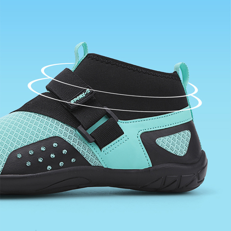 Unisex Swimming Water High Top Barefoot Beach Aqua Shoes Outdoor Sport Hiking Wading Sneakers Fiess Diving Surf Sandals 73a66