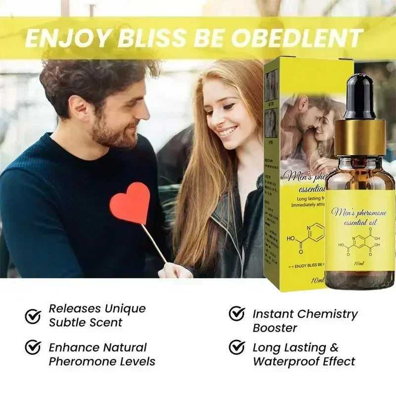 Mens womens long-term natural foaming body perfume pheromone essential oil 10mlW241102