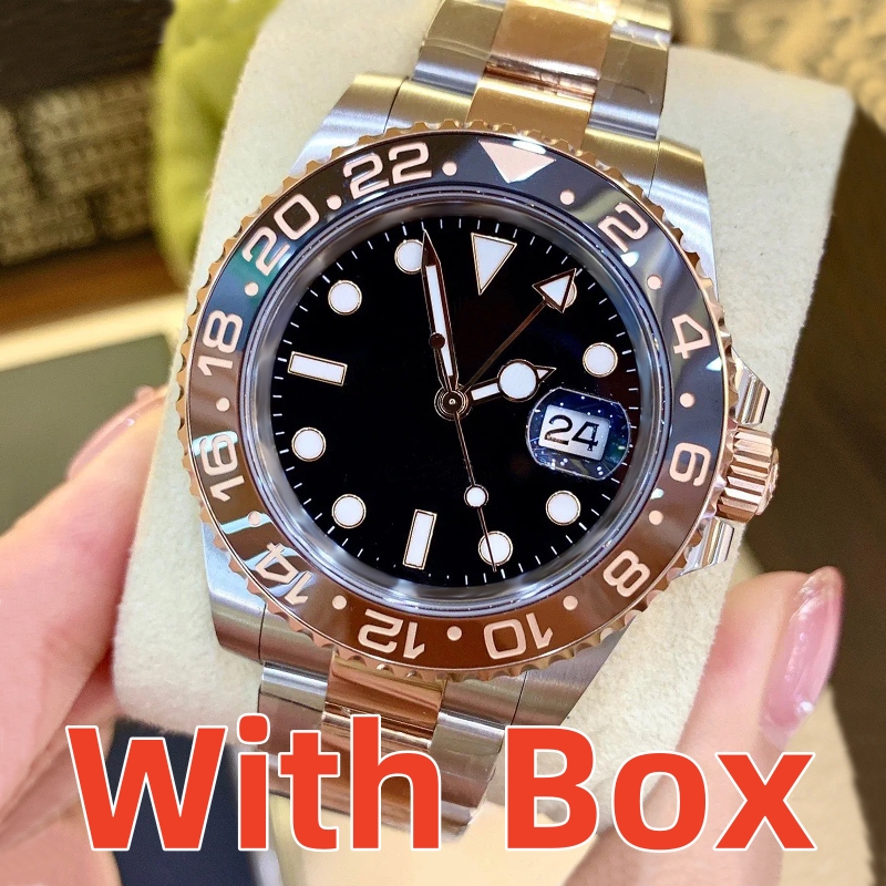 Mens Watch Luxury Watch Designer Watches Automatic Mechanical 2813 Movement Watches High Quality 904L Stainless Steel Ceramic Bezel 40mm Waterproof 30 Wristwatch