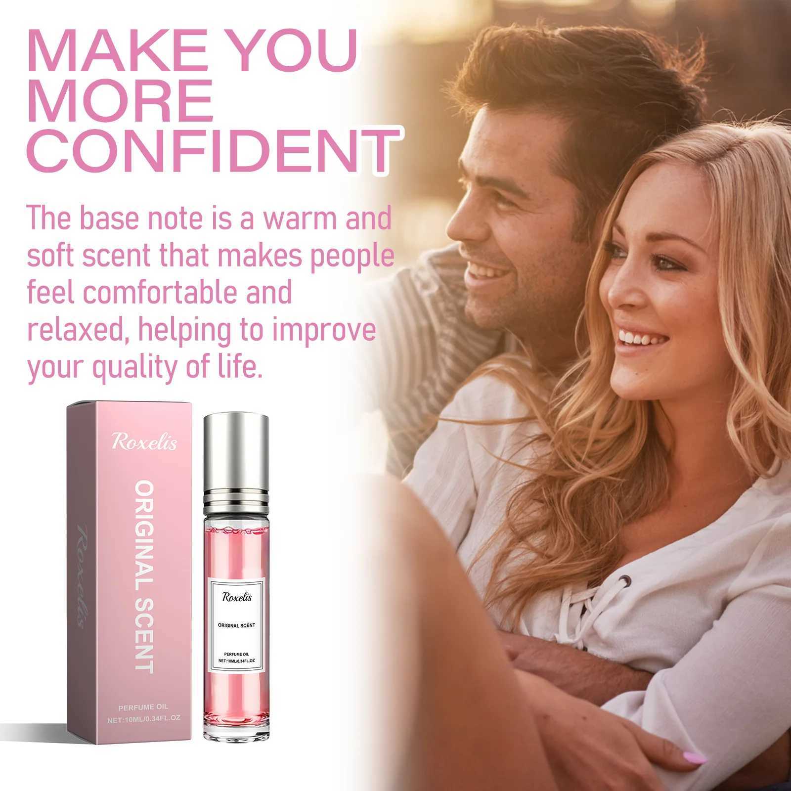 Womens Rose perfume Lasting perfume Plant pheromone improves and relieves dating flower scent Portable jasmine fragrance rollW241102