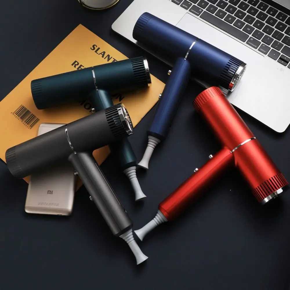 Hair Dryers Negative Ion Electric Hair Dryer Hot and Cold Air T Shaped Hair Blower Dryer Fast Drying Portable Ionic Blow Dryer 240401