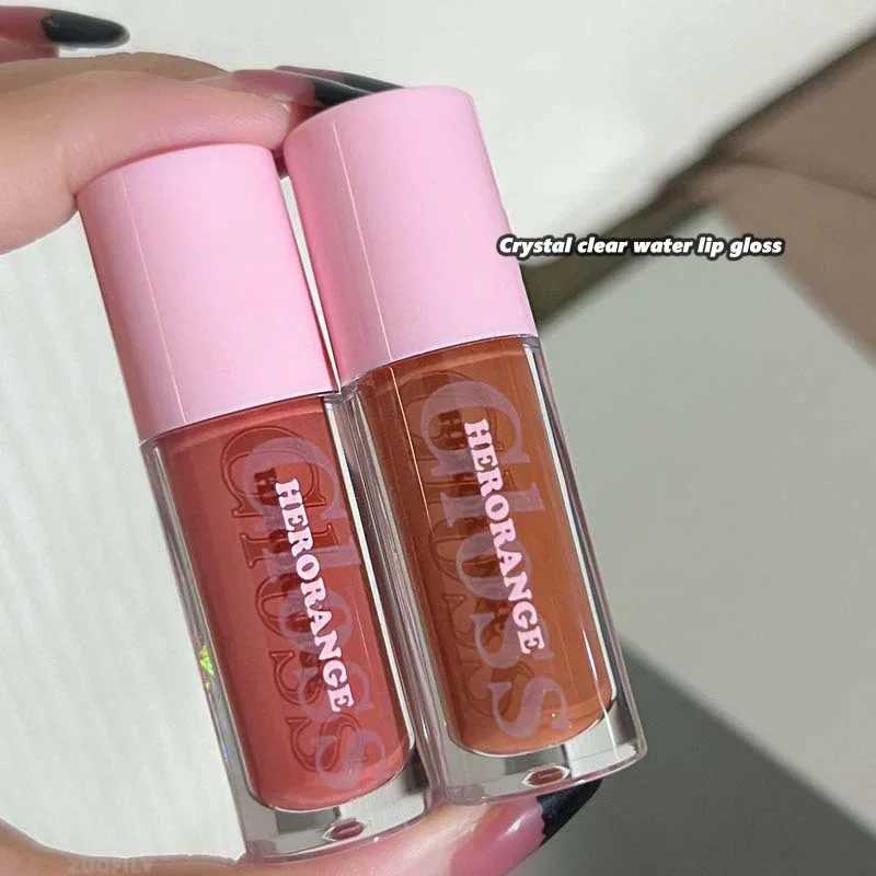 Crystal jelly moisturizing lipstick transparent dye mirror lipstick Korean cosmetic liquid lipstick transparent lipstick 1 piece W241101