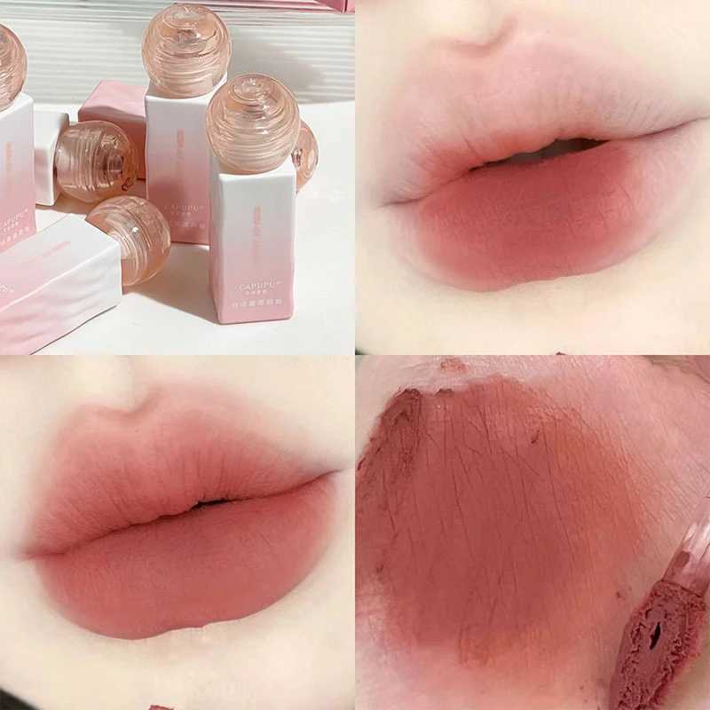 Matte velvet lipstick lovely lipstick in summer matte lipstick pink lipstick shiny coloring waterproof no stick new Korean cosmetics W241101