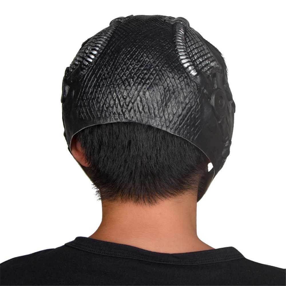 Bain Mask Cosplay Dark Knight Adult Size Helmet Halloween Party Cosplay Horror Prop Movie Horror Mask Y241101