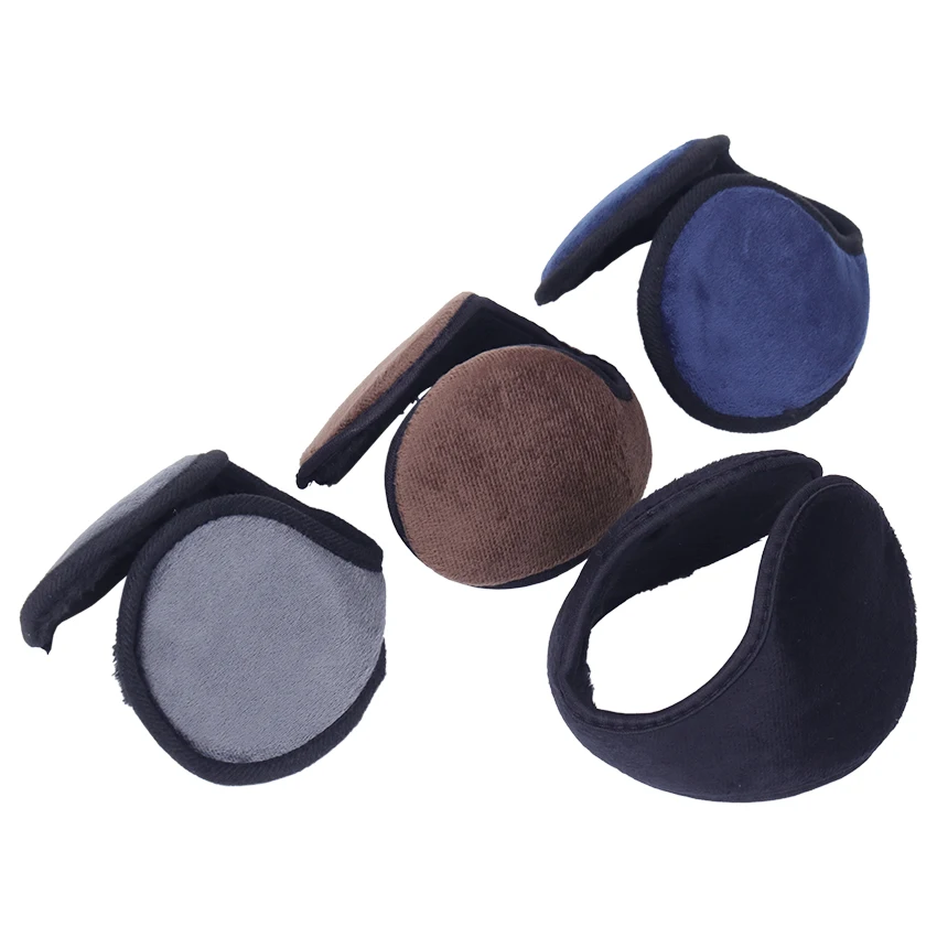 1PC Windproof Earmuffs Men Women Ear Warm Protector Thicken Plush Winter Warm 2025 Fleece Earmuff Outdoor Cycling new Warmer Ear Muffs