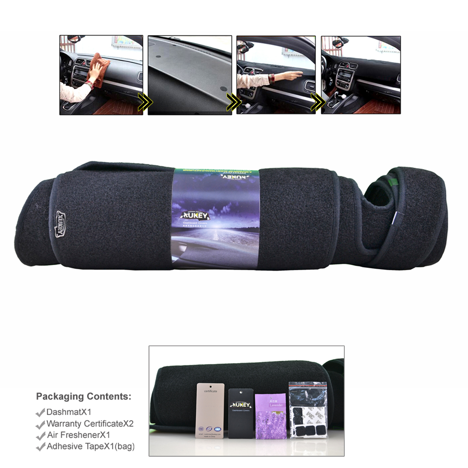 For Ford F150 F250 F350 1992 1993 1994 1995 1996 Dash Mat Dashboard Cover Dashmat Anti-dirty Pad Carpet Guard Car Accessories