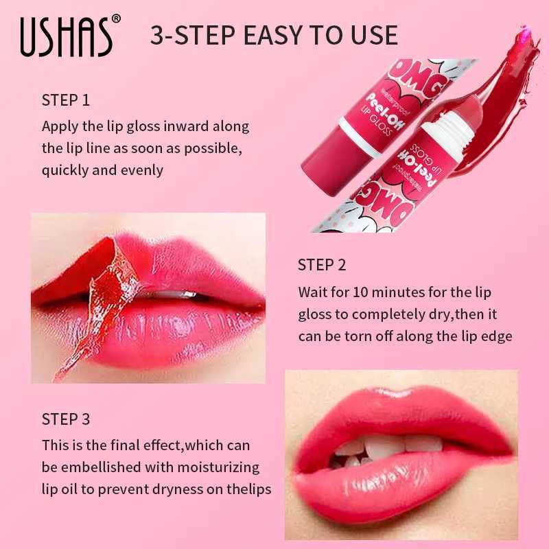 Long lasting non stick lip color peeled lip color stain resistant and non fading moisturizing lip color with vitality and durability W241101