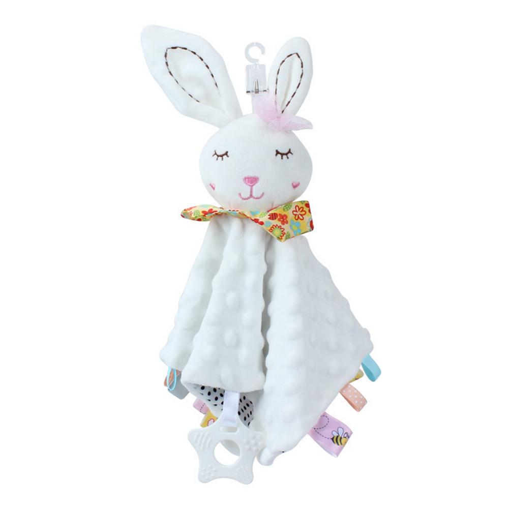 Newborn Baby Plush Stuffed Toys Cute Animal new Blanket Comforter 2025 Bunny Elephant Soothe Appease Towel Baby Gift