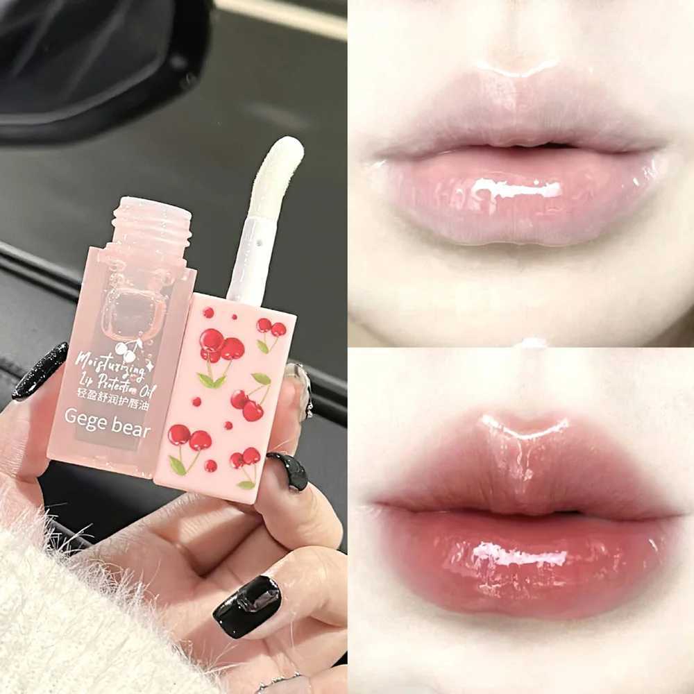 Cherry moisturizing lipstick and lipstick set Gege Bear Light moisturizing lipstick and mild lipstick suitable for winter use W241101