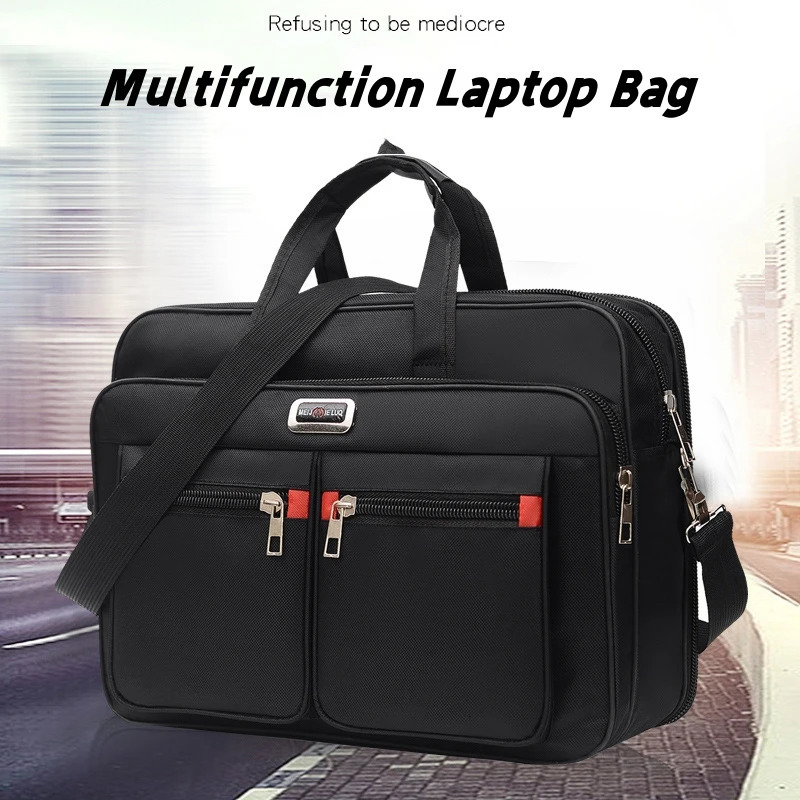 Fashion Mens Shoulder Portable PU Leather Handbag Business Briefcase Travel Man Crossbody s Quality Men Bag 241029