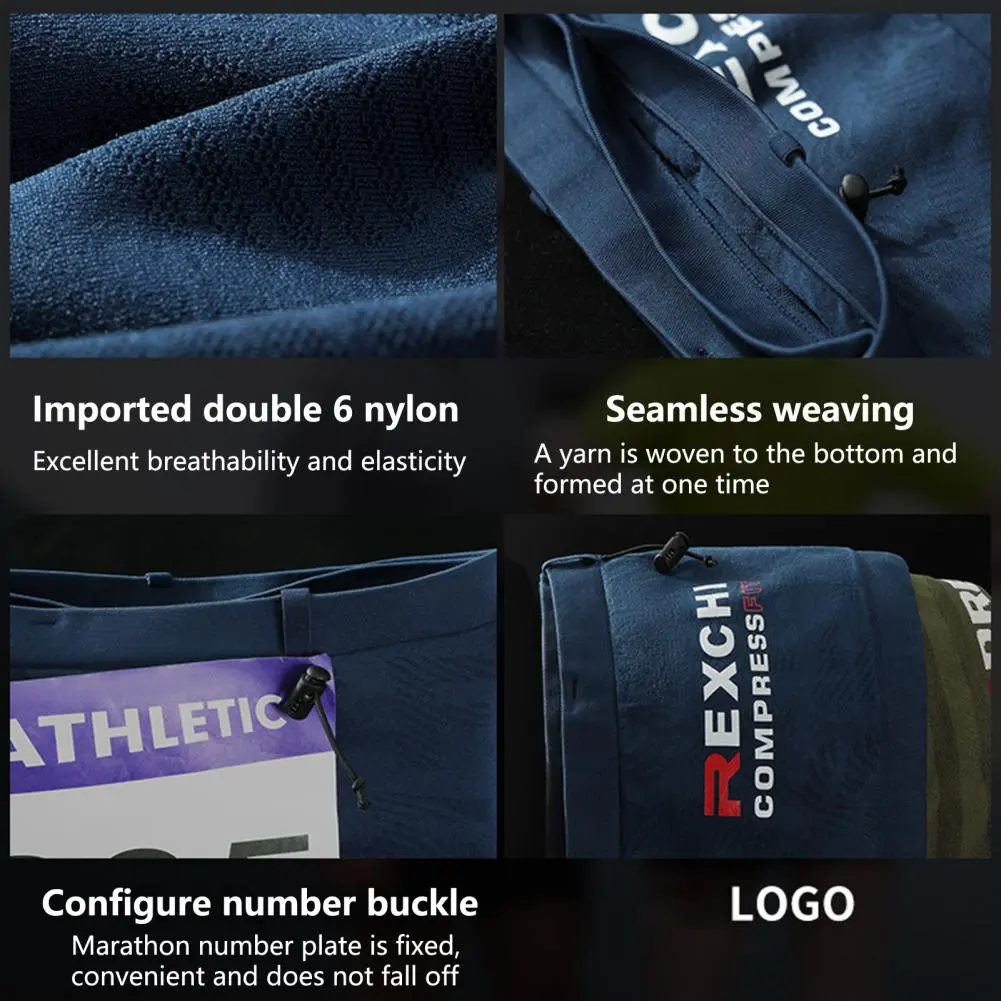 Waist Bag 2025 Elastic Double-sided Large Capacity Waistband Bag Men Women Mobile Phone Pouch Running Belt new Outdoor Supplies