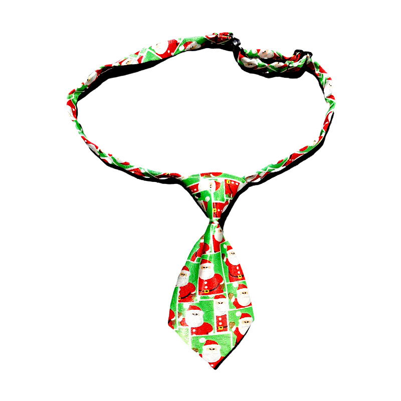 Dog Neck Tie Adjustable Multi Kind of Assorted Patter Puppy Pet Bow Ties Grooming Accessories for Small Dogs Birthday Photograph