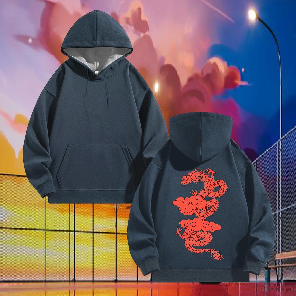 Designer Men Hoodie Customized Loose Fit Men's Hooded Sweatshirt Top Pullover Hoodie Sports Casual Tech Fleece Breathable Hooded Collar
