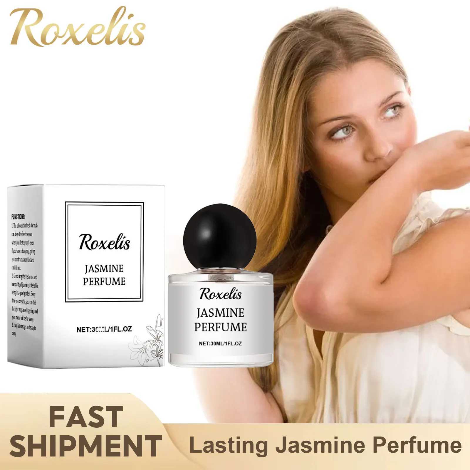 Jasmine perfume spray flower fragrance pheromone Exudes women elegant natural soda women perfume 30mlW241102