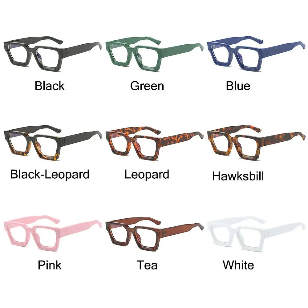 Trendy Anti-blue Light Glasses Vintage Small Square Computer Glasses Men Women Retro Ins Popular Eyewear