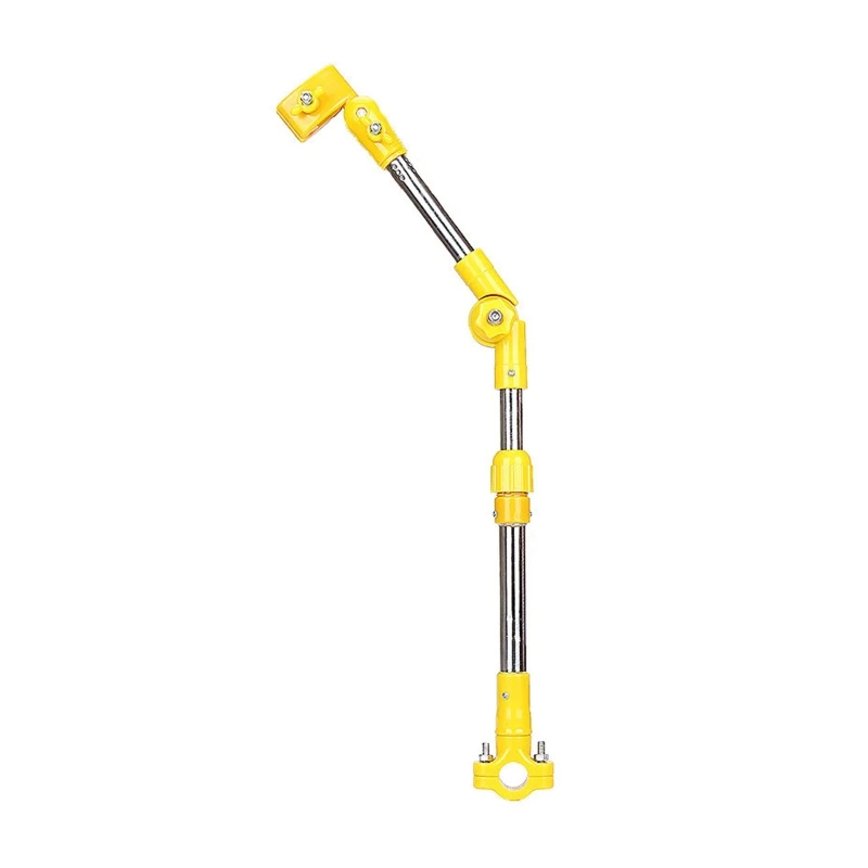 Adjustable Stroller Umbrella Holder Telescopic Shelf Bike Connector Accessory for Outdoor Traveling Windproof Rainproof