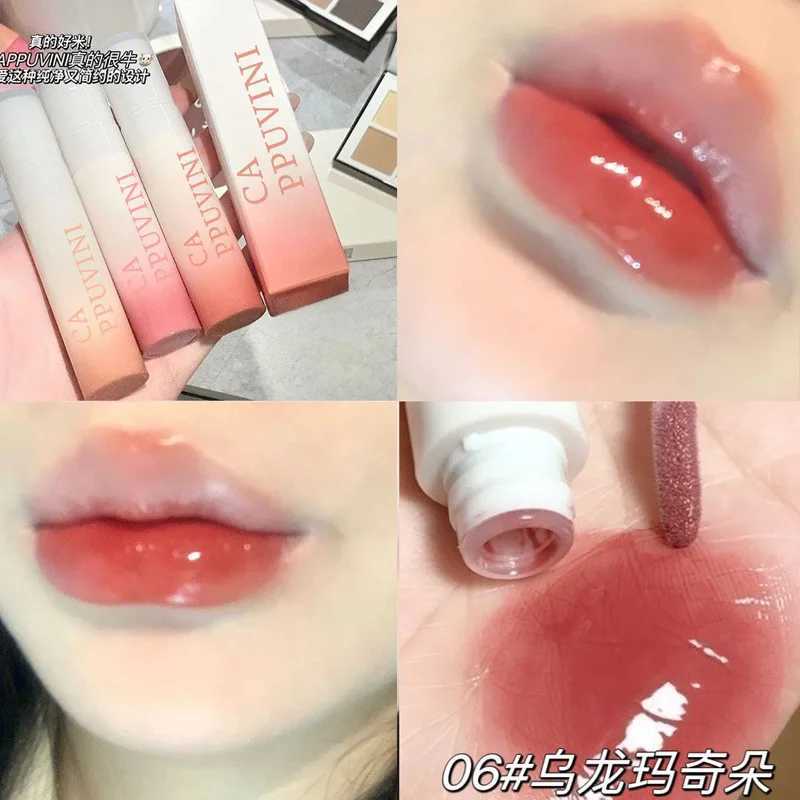 Transparent mirror water lipstick moisturizing lipstick durable handle free cup lipstick Korean cosmetics W241101