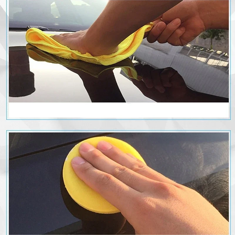 250g Car Polish Wax Crystal Plating Set Hard Glossy Wax Layer Covering Paint Surface Coating Formula Waterproof Film