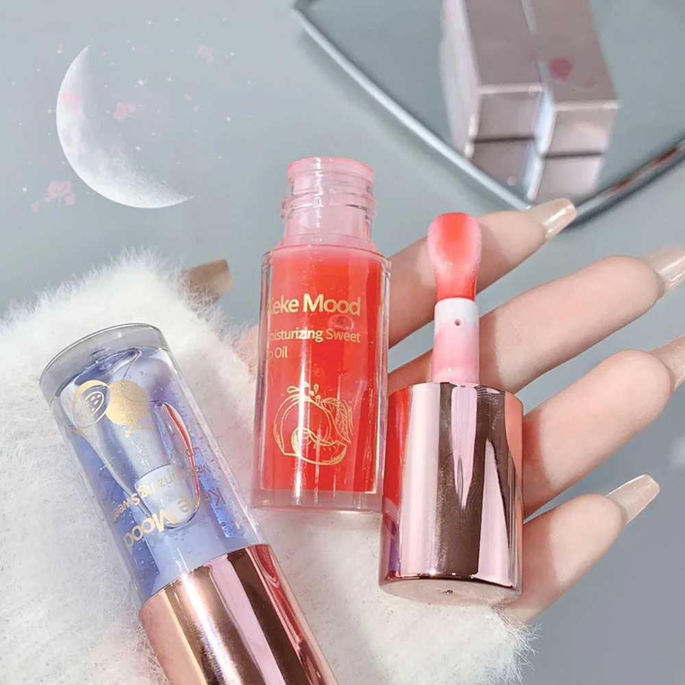 Watermelon transparent jelly lip gloss moisturizing bright lip gloss non sticky transparent gloss lip glacier lipstick makeup W241101