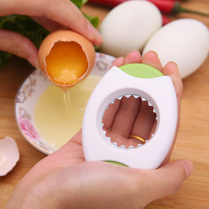 Practical Metal Egg Topper Cutter Shell Opener Steel Boiled Egg Open Creative Boiled Egg Opener Kitchen Tools