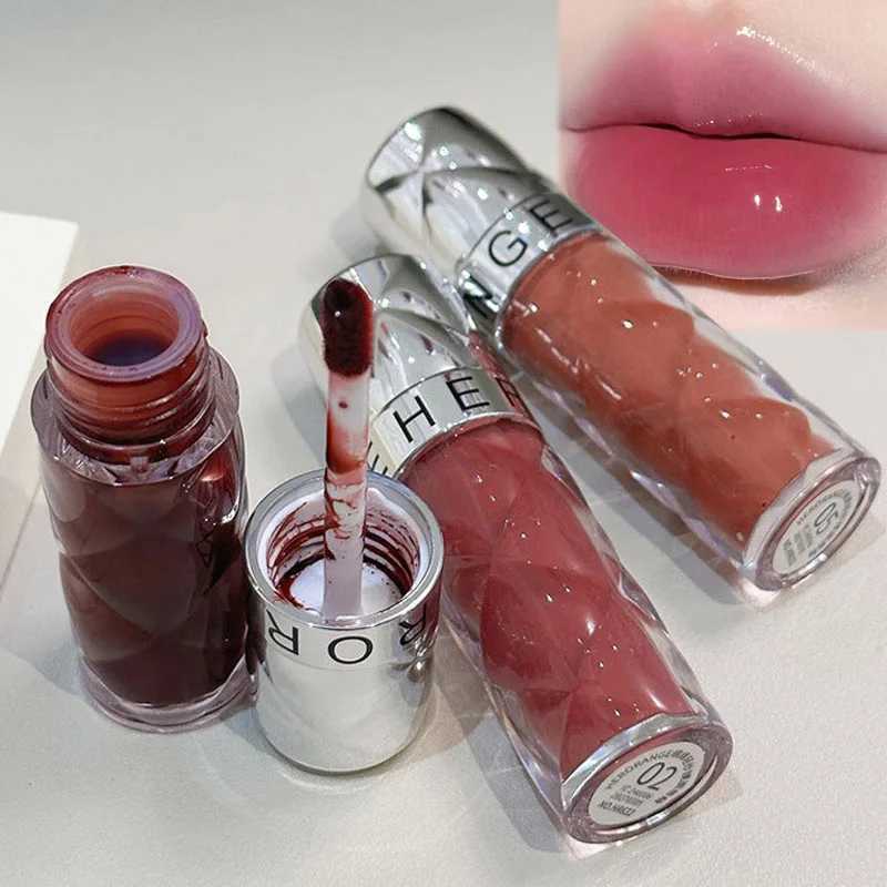 Herorange Nude Pink Mirror lipstick Jelly Transparent lipstick Moisturizing lipstick Glossy lipstick Coloring W241101