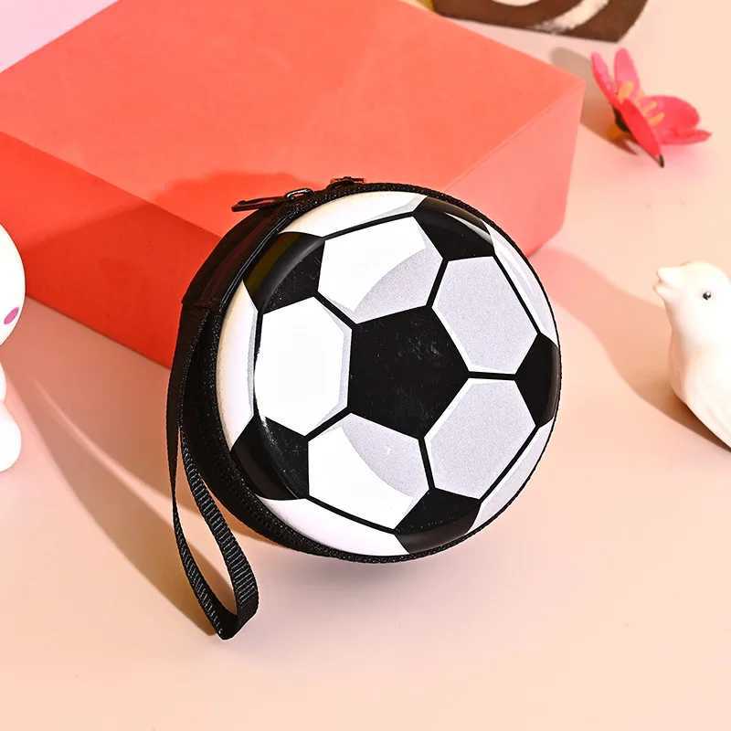 Creative Ball Pattern Coin Purse for Kid Boys Girls Small Gift Fi Change Purses Mini Wallets Zipper Storage BoxXJ241111