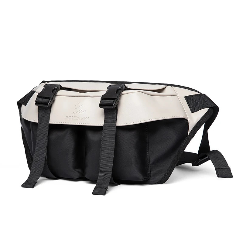 High Quality Trend Mens Cross Body Bag Nylon Waterproof Chest Fit 79 inch iPad Daily Sport Cycling Sling Shoulder 241029