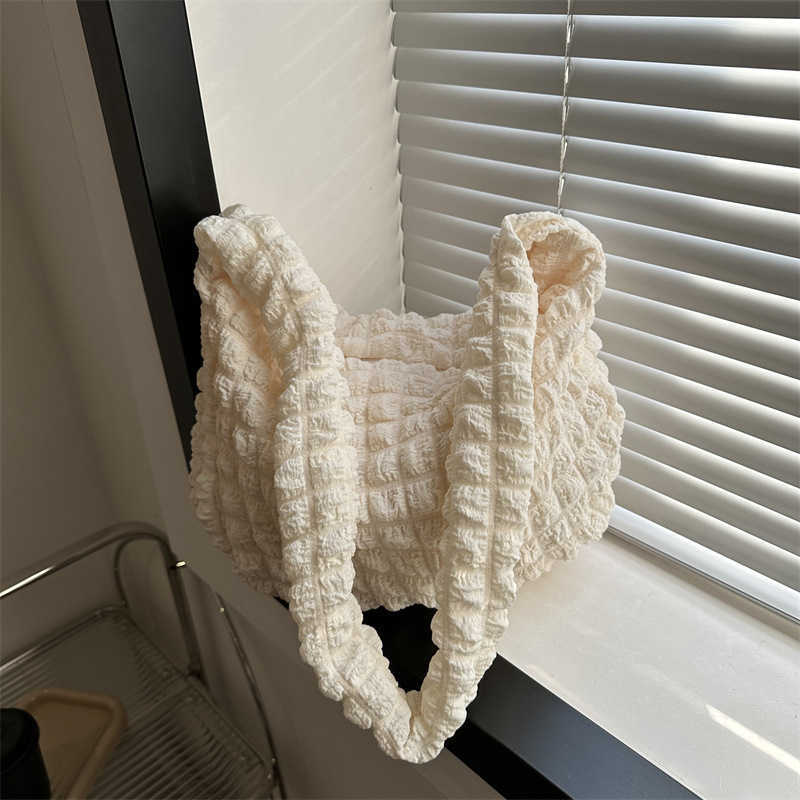 CMM New Fashion Single Shoulder Underarm Bag Handbag Trendy Trendy Wrinkled Cloud Simple Temperament Commuter Bag