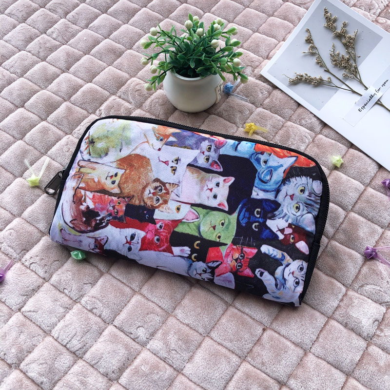 Mandala new Flower Printed Coin Case Woman Flower Printing Wallet ID Card 2025 Bag Ladies Multicolor Pattern Mini Money Bags Gift